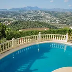 Casa Inca, Villa With Heatable Pool And Top View Atop Moraira El Portet