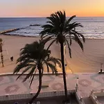 Front Line On The Beach