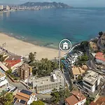 Benidorm Poniente Apartment On The Beach For 6