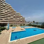 Calpe Apartamento 1A Linea De Playa Piscina Reformado Wifi Aire