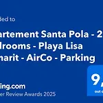 Apartement Santa Pola - 2 Bedrooms - Playa Lisa Tamarit - Airco - Parking